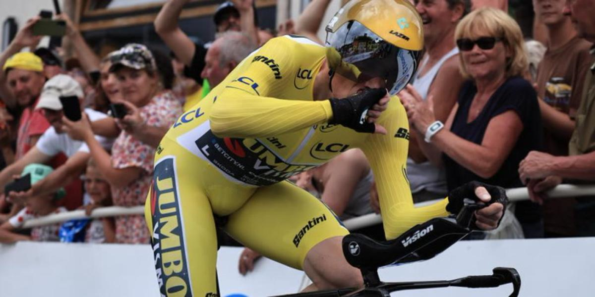 Vingegaard Soars in Tour de France Time Trial, widening his lead.