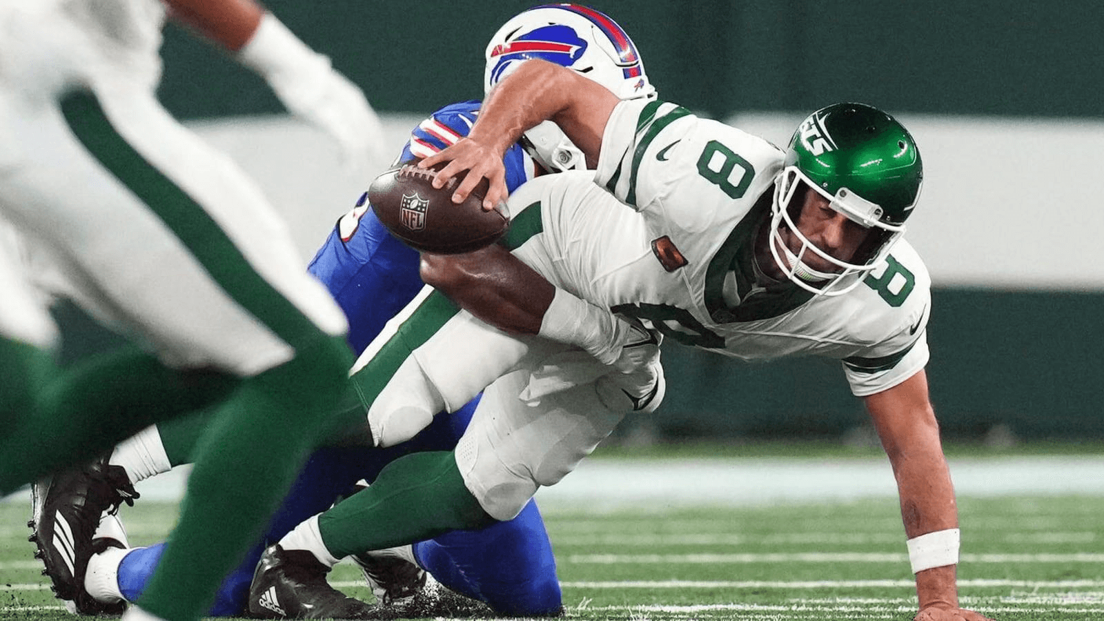 Devastating Blow: Jets Quarterback's Season Ends with Full Achilles Tendon Tear Confirmed by MRI