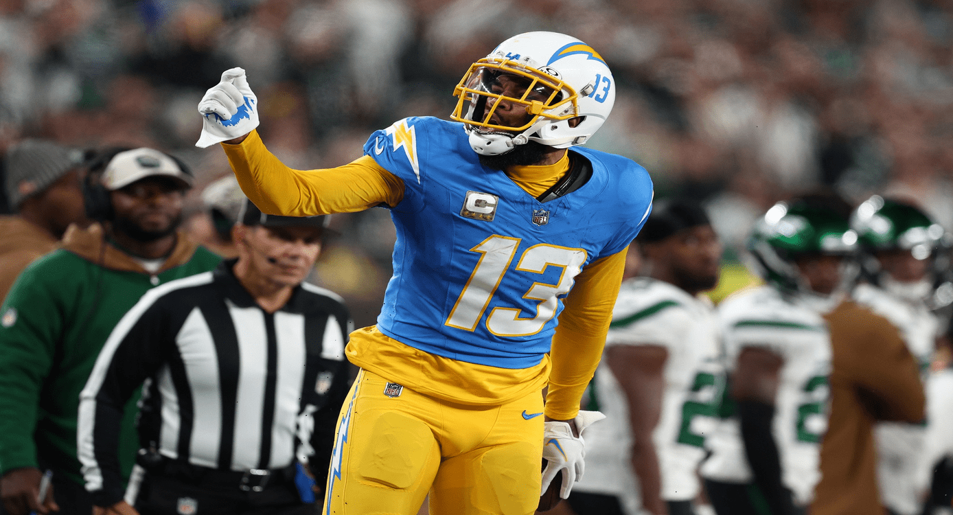 Keenan Allen's Spectacular Catch Propels Him to Historic Milestone on 'Monday Night Football' Against the Jets