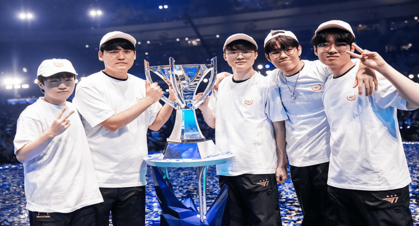 Faker Clinches Fourth Win as T1 Sweeps WBG in Worlds 2023 Finals