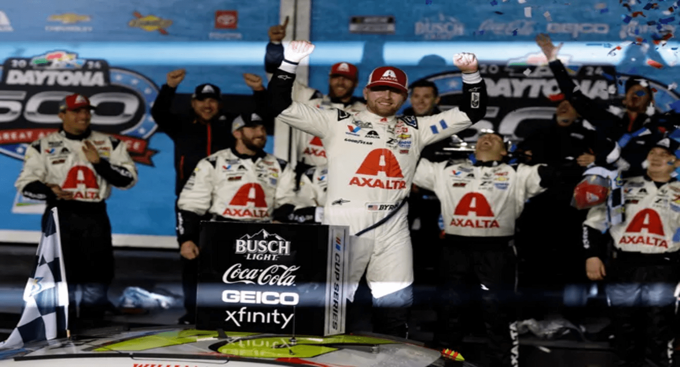 William Byron Leads 1-2 Finish in 66th Daytona 500