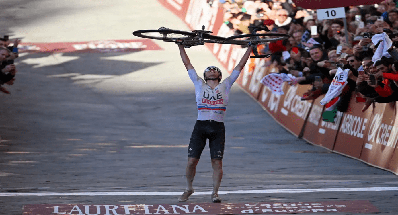 Tadej Pogačar Wins Strade Bianche with an Astounding 81km Solo Breakaway