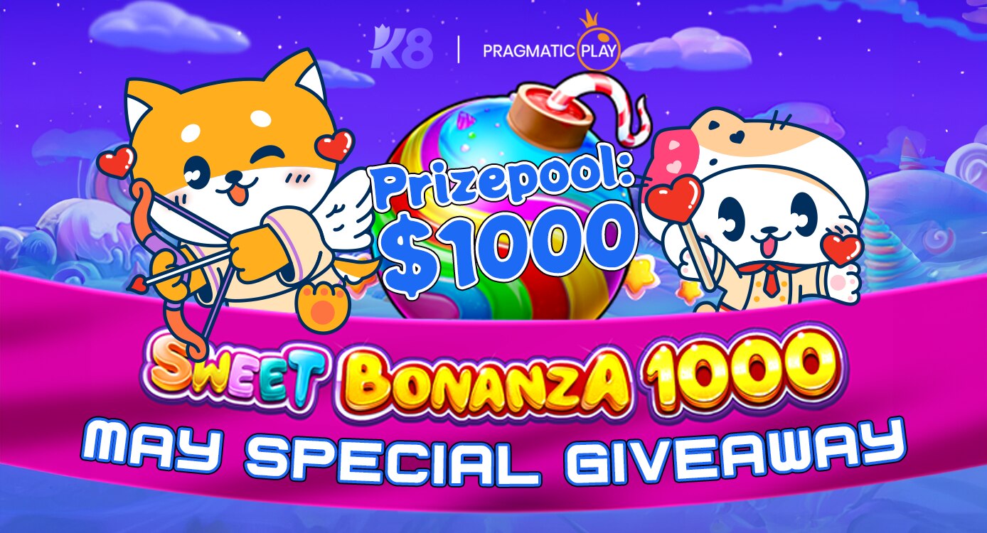 K8 Releases Sweet Bonanza 1000 with Exclusive Airdrop 🍭