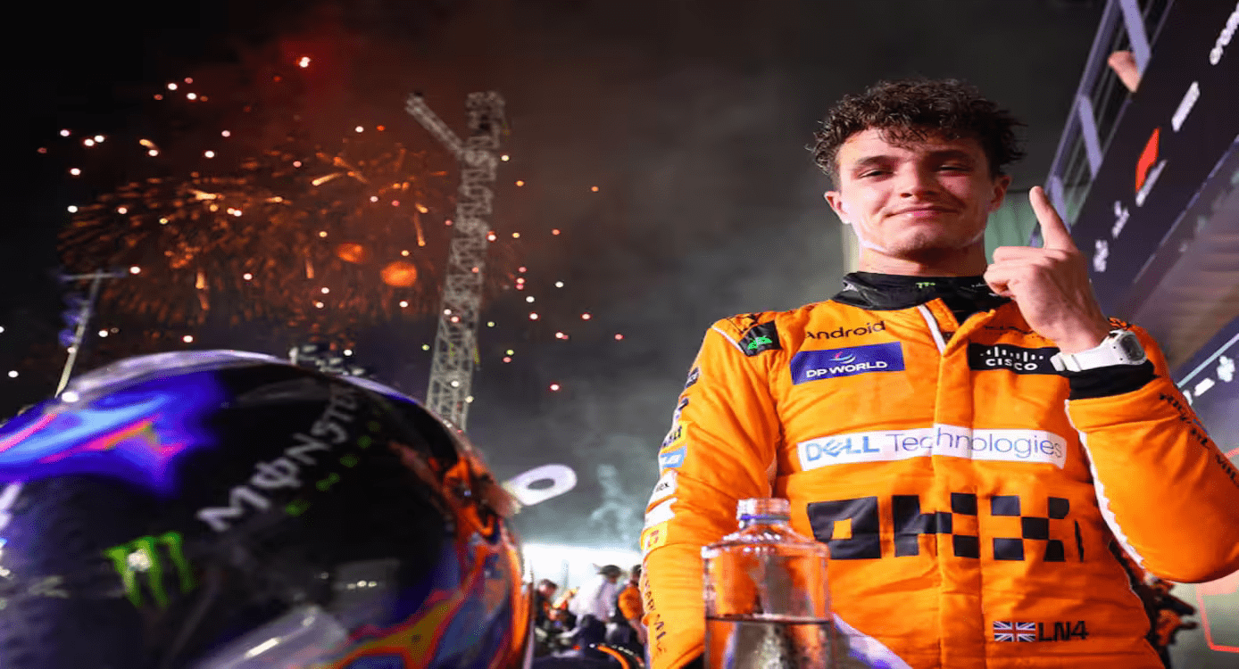  Lando Norris Triumphs in Thrilling Singapore GP, Overcoming Wall Crashes to Narrow Verstappen's Championship Lead!