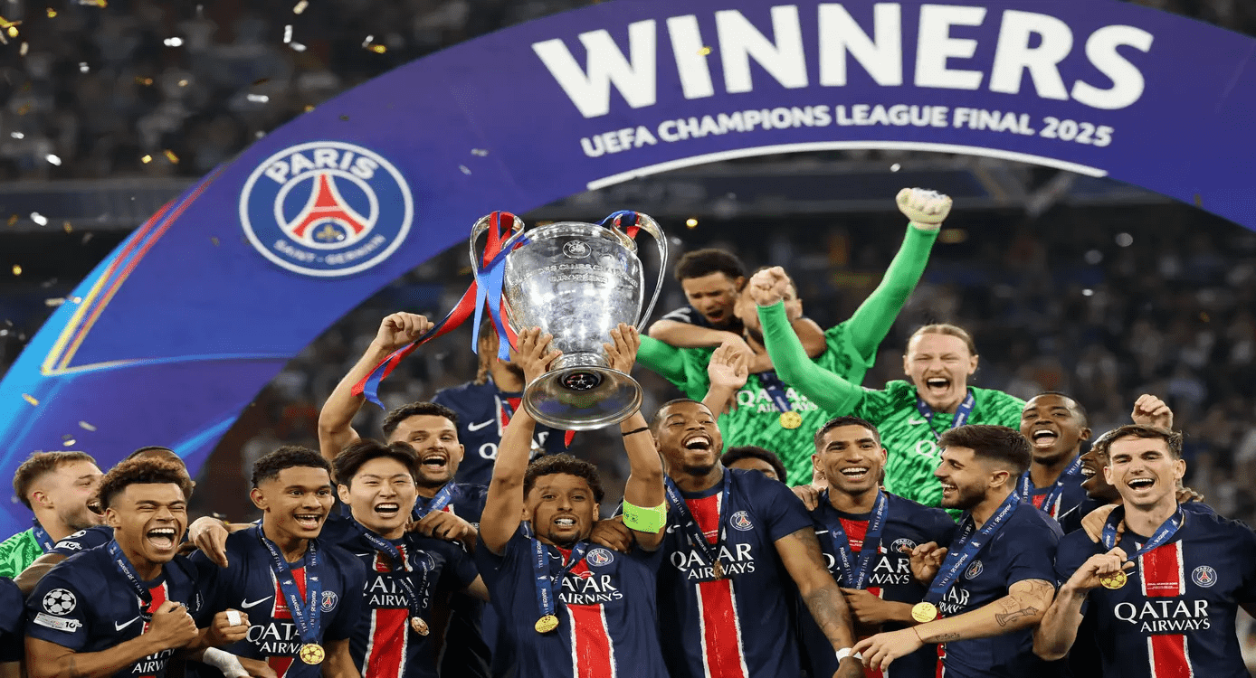Paris Saint-Germain Demolish Inter Milan 5-0 in Record-Breaking Champions League Final to Win First European Title in Munich
