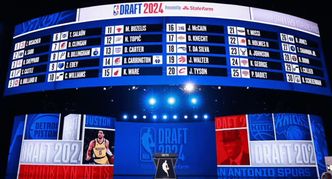 French Players Dominate 2024 NBA Draft, Claiming Top Two Picks