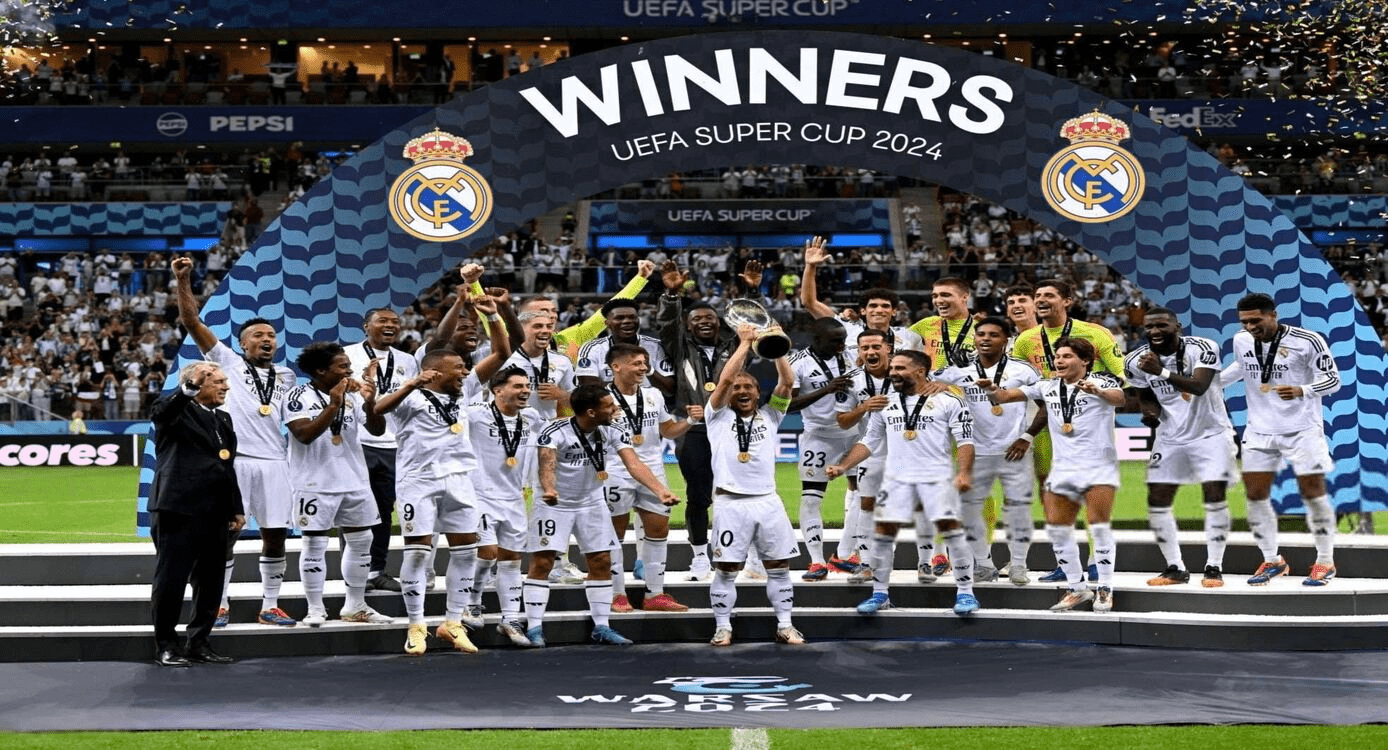 Mbappe Electrifies in Full Debut as Real Madrid Storm to 2-0 Victory and Sixth UEFA Super Cup Title