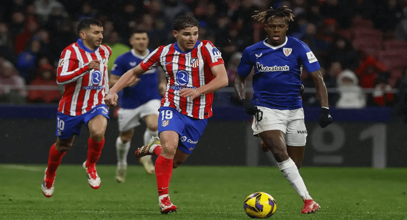 Álvarez Fires Atlético Madrid to LaLiga Top Spot with Hard-Fought Win Over Bilbao