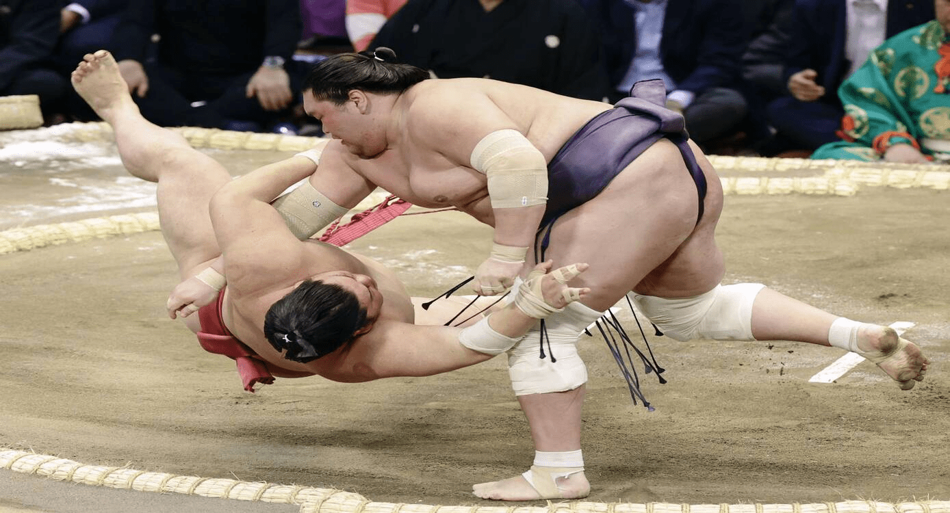 Terunofuji Overpowers Daieisho for 9th Straight Win at Nagoya Grand Sumo Tournament