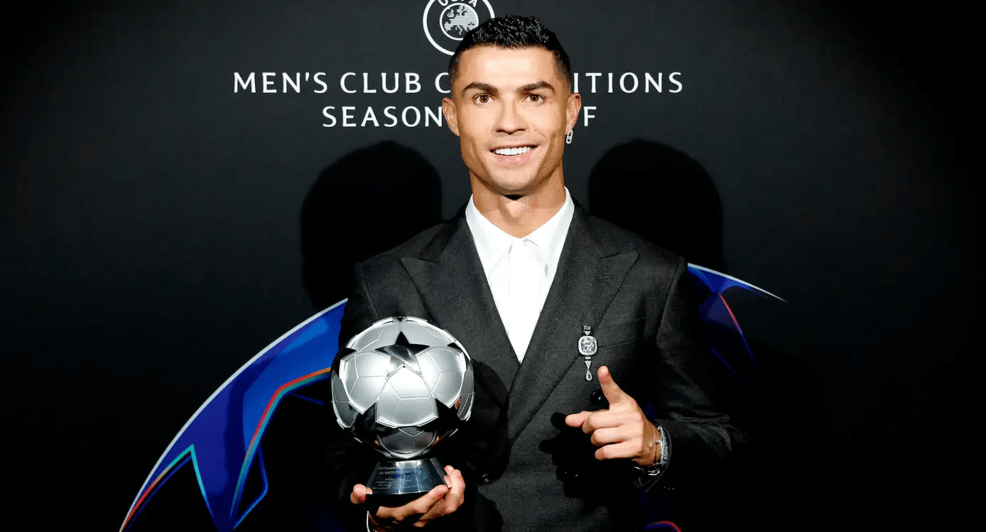 Cristiano Ronaldo Honored with Special Award for Champions League Legacy at 2024-25 UEFA Draw