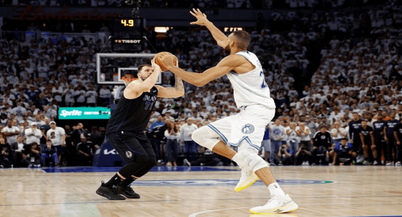  Luka Doncic Taunts Rudy Gobert "You Can't F***ing Guard Me" After Shooting a Cold-Blooded Three in His Face