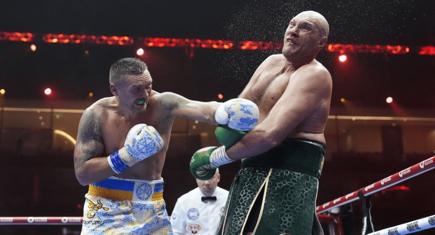 In Tribute to Late Father, Usyk Drops Fury to Seize Undisputed Heavyweight Crown in Electrifying Upset