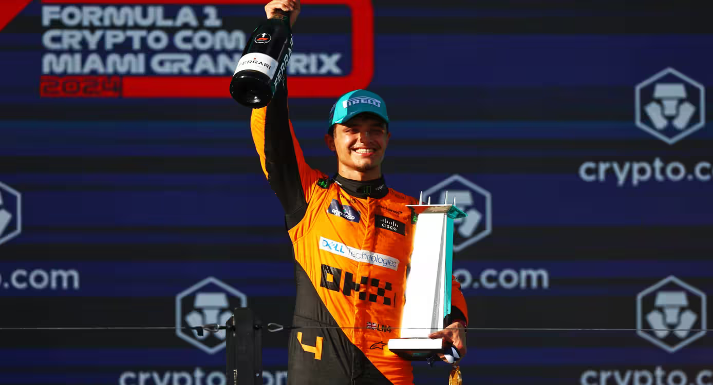 Norris Seizes Thrilling Maiden F1 Triumph, Outraces Verstappen in Miami Grand Prix Nail-Biter!