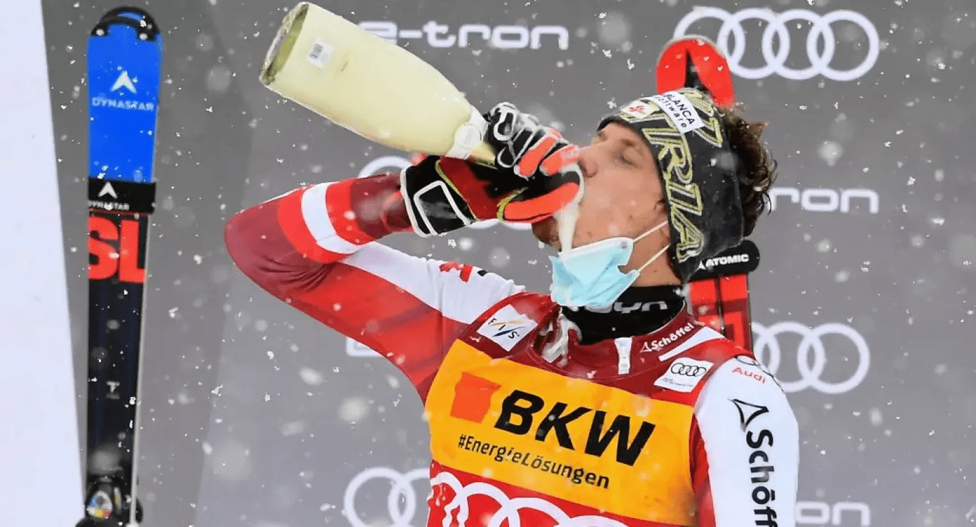 Shocking Turn: Manuel Feller's Dazzling Slalom Triumph Thwarts Norway's Emotional World Cup Win After Kilde's Crash!