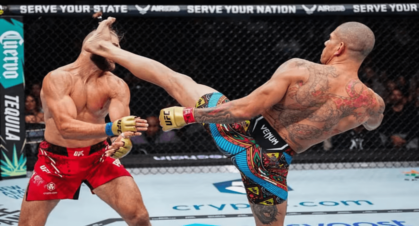 Alex Pereira Stuns with Devastating Head Kick KO, Leads UFC 303 Main Event Bonus Winners!