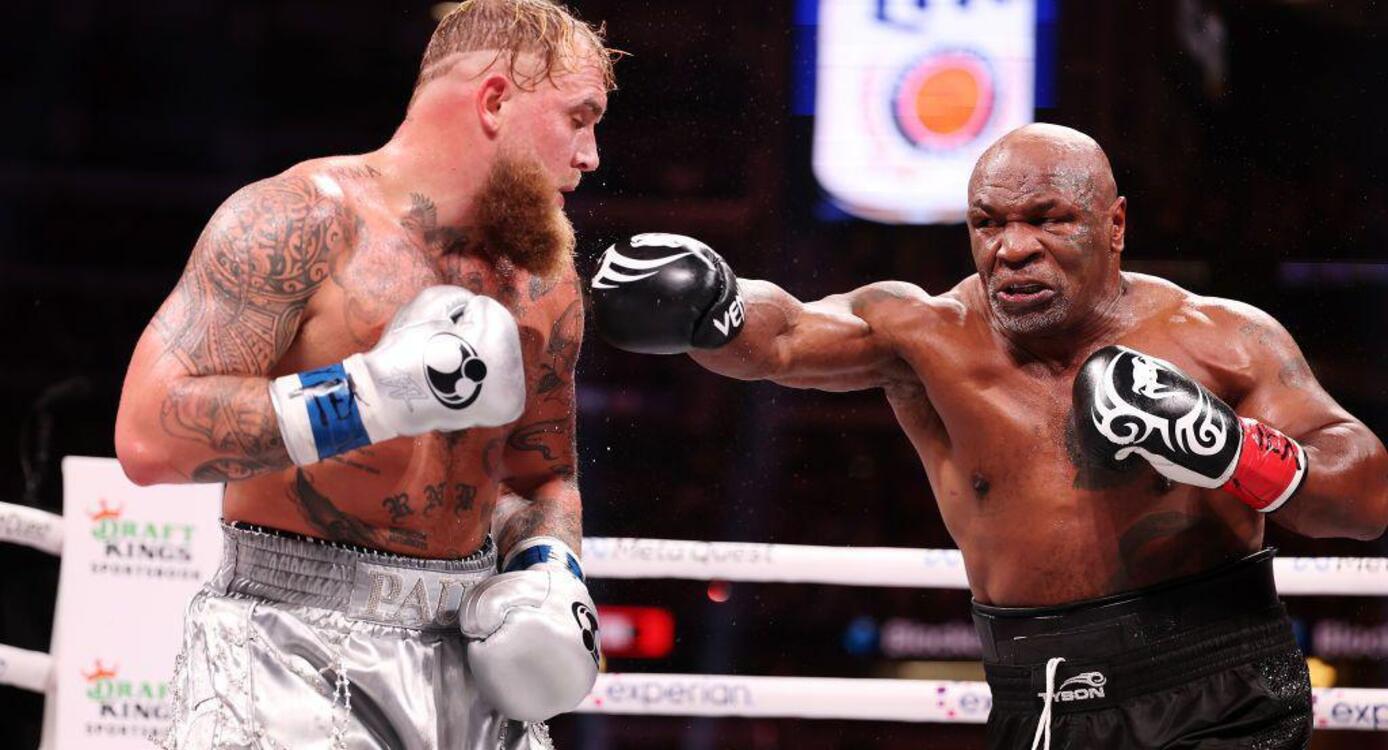 Jake Paul Defeats Mike Tyson YouTuber Claims Unanimous Decision Over Boxing Legend