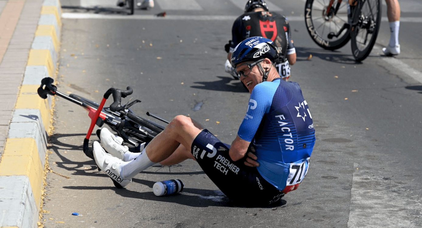 Chris Froome Suffers Broken Collarbone in High-Speed Crash During UAE Tour Finale