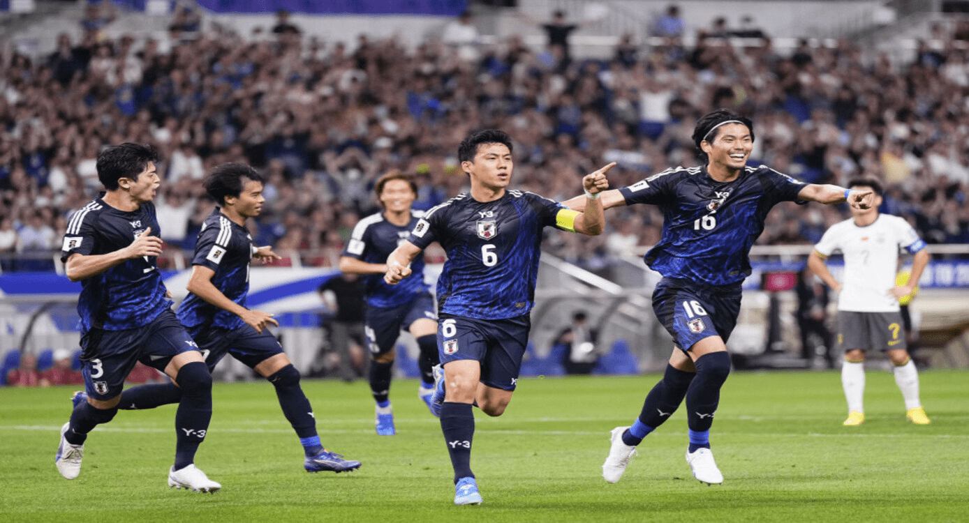 Premier League Duo Mitoma and Endo Shine as Japan Crushes China 7-0 in Asian World Cup Qualifiers Opener