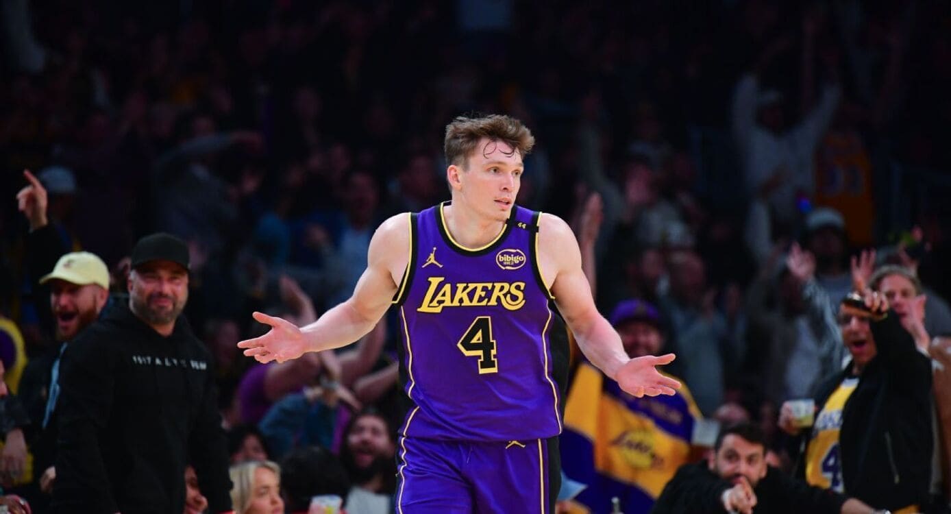  Lakers' Rookie Dalton Knecht Explodes for 37 Points, Matches NBA Rookie Record with Nine 3-Pointers