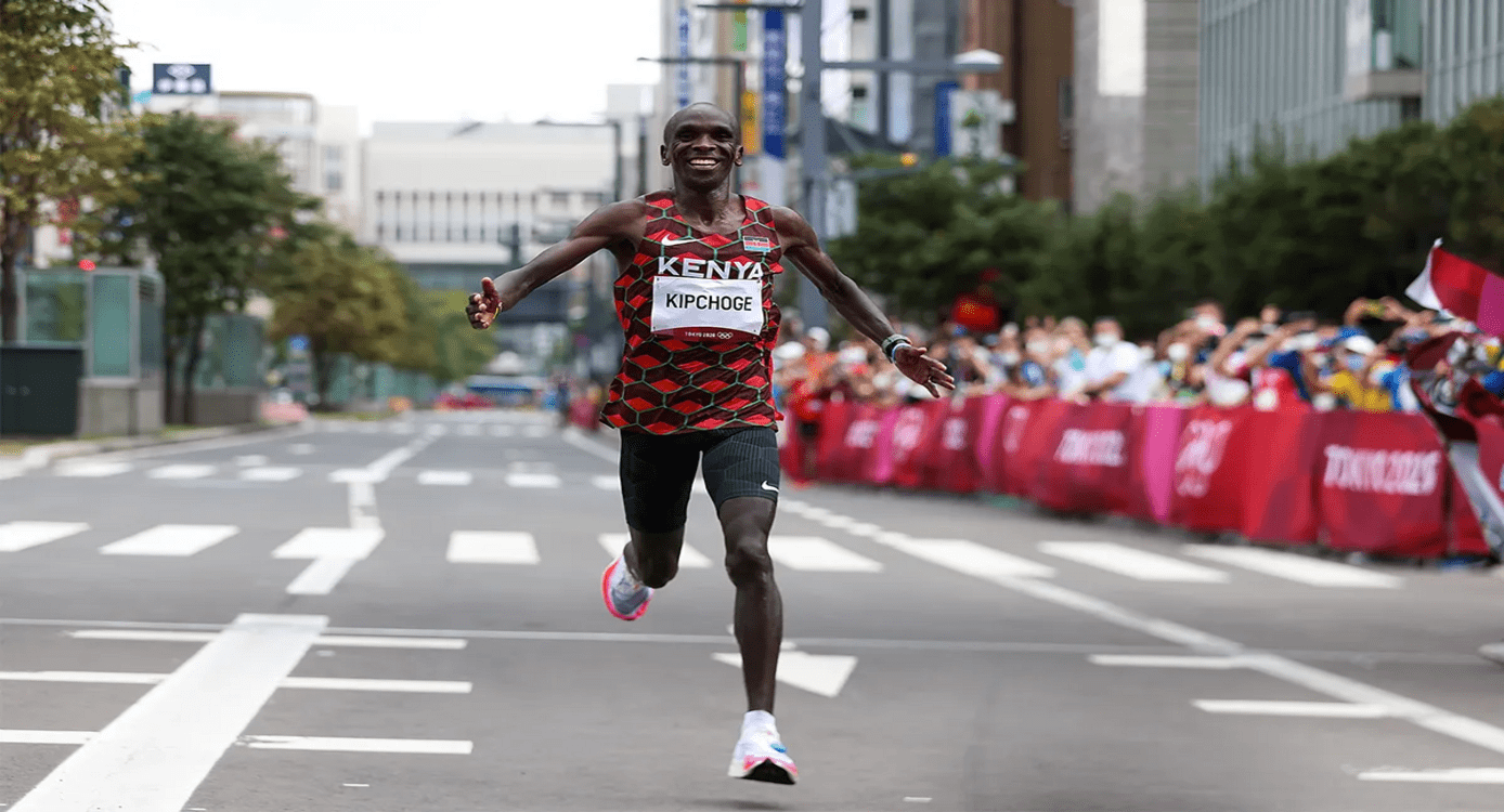 K8Airdrop Promo Giveaways Eliud Kipchoge's Path to Paris 2024